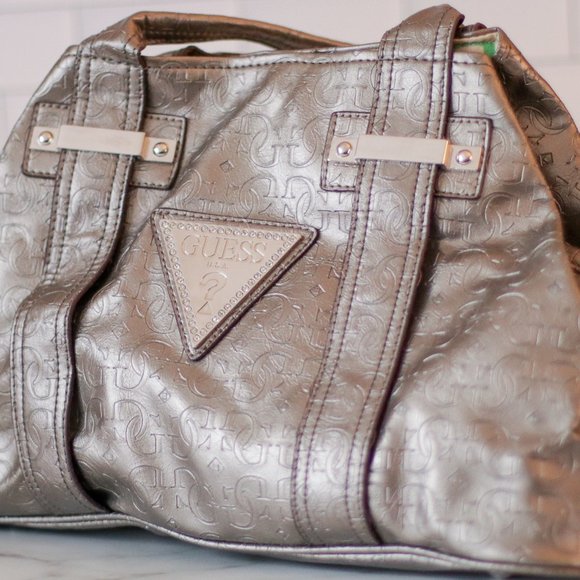 Guess? G-patterned Design Silver Faux-leather - Picture 3 of 8